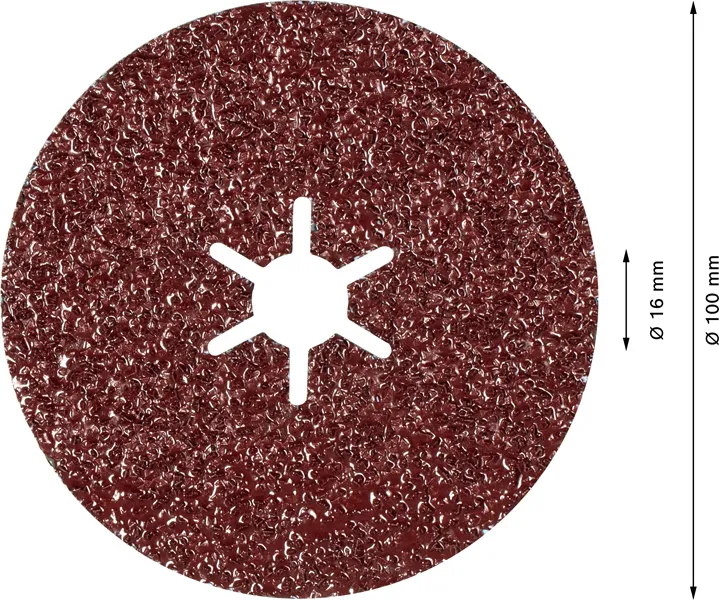 EXPERT R781 Prisma Ceramic Fiber disk od 100 mm, 16 mm, G 36 2608621788