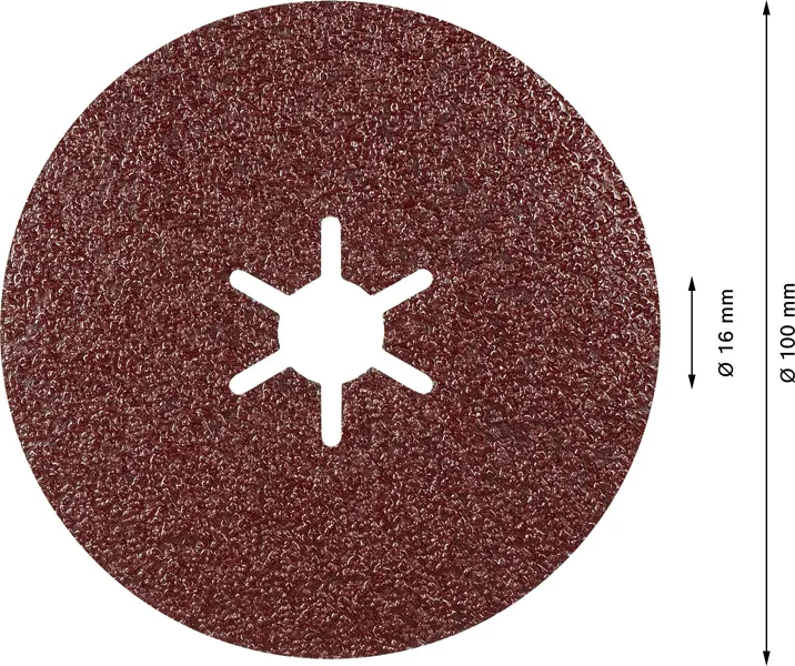 EXPERT R781 Prisma Ceramic Fiber disk od 100 mm, 16 mm, G 60 2608621789