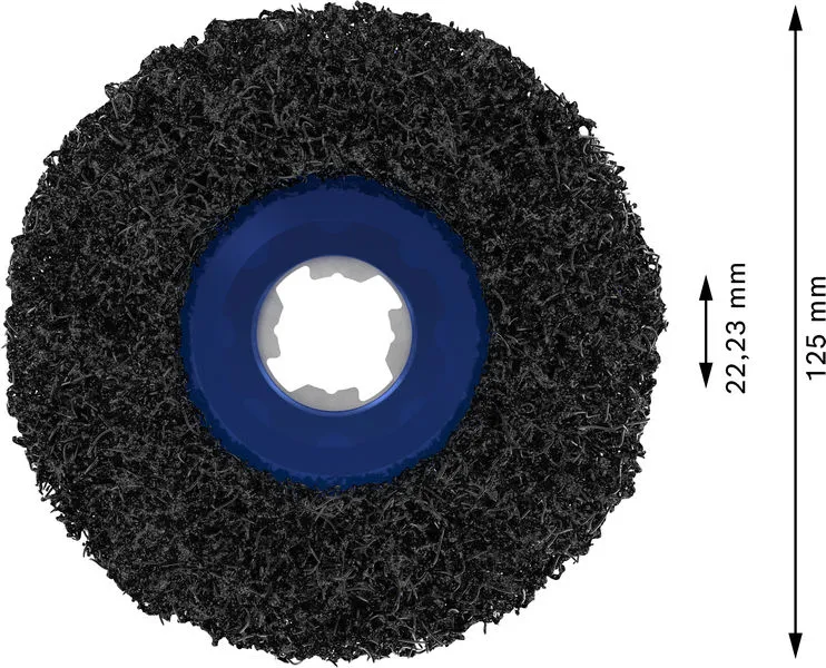 PRO N377 ploča za čišćenje 125 mm, 22,23 mm, X-Lock 2608621833