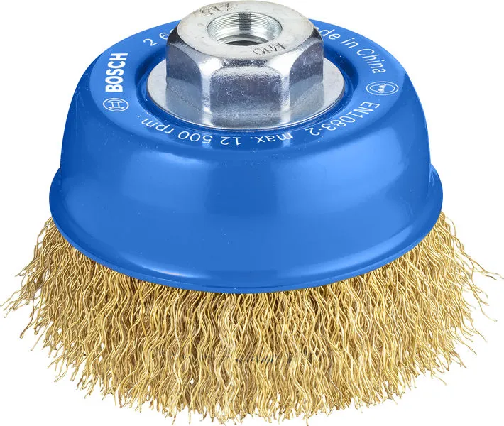 Bosch PRO Metal clean lončasta četka 75 x 0,3 mm, navoj 2608622062
