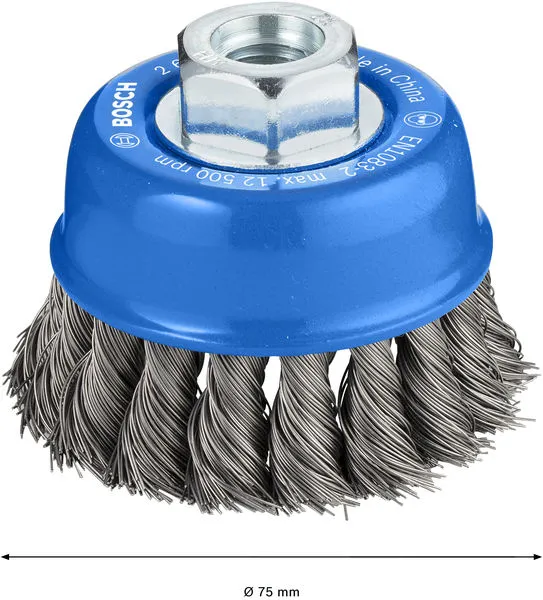 PRO Metal heavy lončasta četka 75×0,35 mm, sa navojem 2608622099
