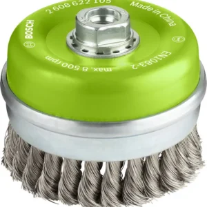 Bosch PRO Stainless Steel heavy lončasta četka 100×0,35 mm, sa navojem 2608622105