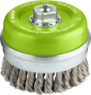Bosch PRO Stainless Steel heavy lončasta četka 100×0,35 mm, sa navojem 2608622105