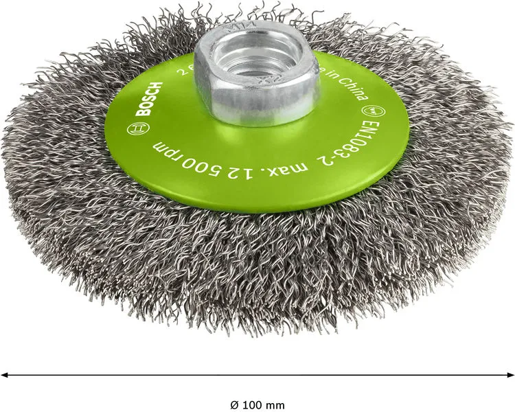 PRO Stainless Steel clean oborena četka 100×0,35 mm, sa navojem 2608622108