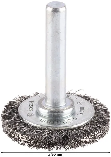 PRO Metal clean žičana četka ravni prihvat 30×0,2 mm 2608622110