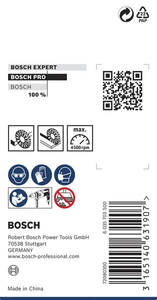 PRO Metal clean žičana četka ravni prihvat 30×0,2 mm 2608622110