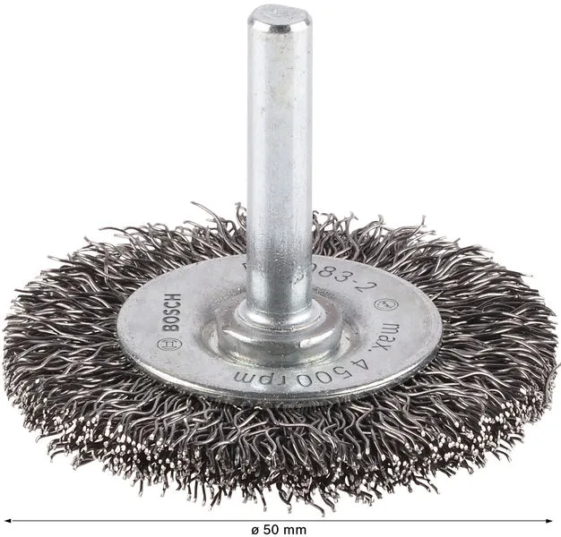 PRO Metal clean žičana četka, ravni prihvat, 50×0,3 mm 2608622112