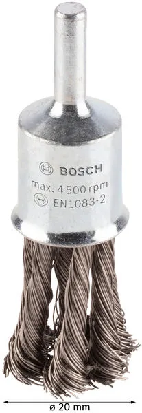 PRO Stainless Steel heavy krajnja četka ravni prihvat 19×0,35 mm 2608622129