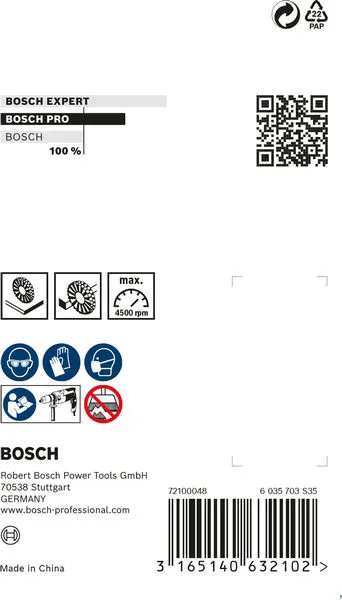 PRO Wood clean žičana četka 80×35×0,2 mm 2608622130