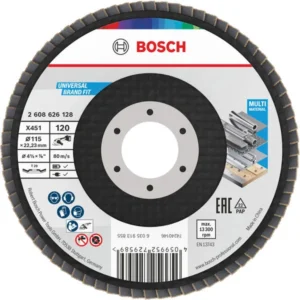 Bosch X451 lamelna brusna ploča, 115×22,23 mm, G120, T29, 15 delova 2608626128