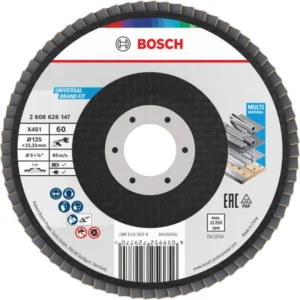 Bosch X451 lamelna brusna ploča, 125×22,23 mm, G60, T27, 60 delova 2608626147