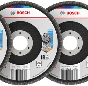 Bosch X451 lamelna brusna ploča, 125×22,23 mm, G40