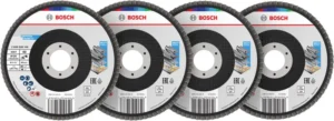 Bosch X451 lamelna brusna ploča, 125×22,23 mm, G40