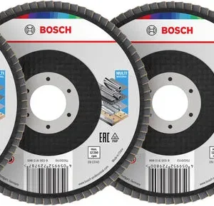 Bosch X451 lamelna brusna ploča, 125×22,23 mm, G40