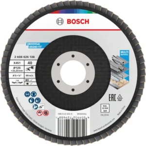 Bosch X451 lamelna brusna ploča, 125×22,23 mm, G40, T29, 15 delova 2608626175