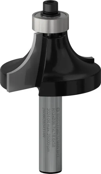Bosch PRO glodalo za zaobljavanje R 12, prihvat 8 mm 2608628343
