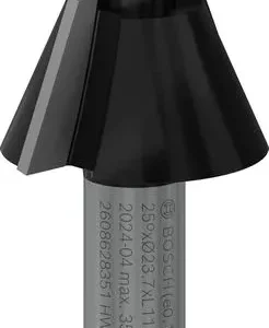 Bosch PRO glodalo za obaranje ivica 25°, prihvat 8 mm 2608628351