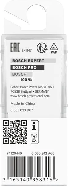 PRO glodalo za poluokrugle kanale R 10, prihvat 8 mm 2608628370