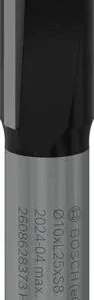 Bosch PRO ravno glodalo dva žleba Ø 10×L 25, prihvat 8 mm 2608628373
