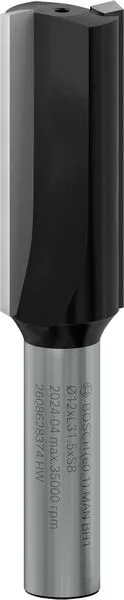 Bosch PRO ravno glodalo dva žleba Ø 12×L 31,5, prihvat 8 mm 2608628374