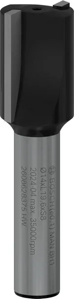 Bosch PRO ravno glodalo dva žleba Ø 14×L 19,6, prihvat 8 mm 2608628375