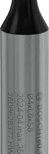 Bosch PRO ravno glodalo jedan žleb Ø 4×L 8, prihvat 8 mm 2608628377