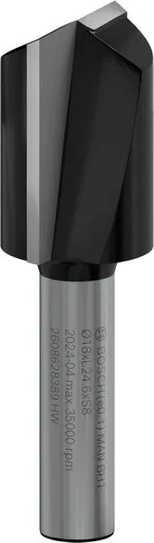 Bosch PRO ravno glodalo dva žleba Ø 18×L 24,6, prihvat 8 mm 2608628389