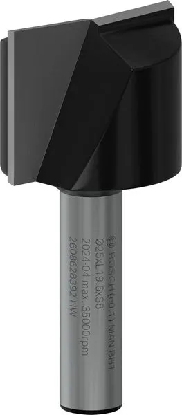 Bosch PRO ravno glodalo dva žleba Ø 25×L 19,6, prihvat 8 mm 2608628392