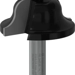 Bosch PRO nastavak za ukrasno iskošavanje ivica R 6,3, prihvat 8 mm 2608628395