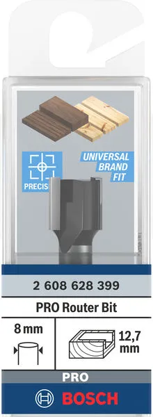 PRO glodalo za usecanje žlebova za šarke, Ø 12,7×L 12,7, prihvat 8 mm 2608628399