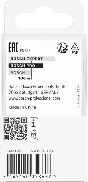PRO pločasto glodalo L 4, prihvat 8 mm 2608628402