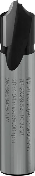 Bosch PRO glodalo četvrtinskog štapa, Ø 3,2×Ø 9,5, prihvat 8 mm 2608628405