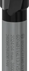 Bosch PRO glodalo za V-kanale 60°×Ø 11, prihvat 8 mm 2608628406
