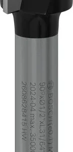 Bosch PRO glodalo za V-kanale, 90°×Ø 1/2", prihvat 1/4" 2608628415