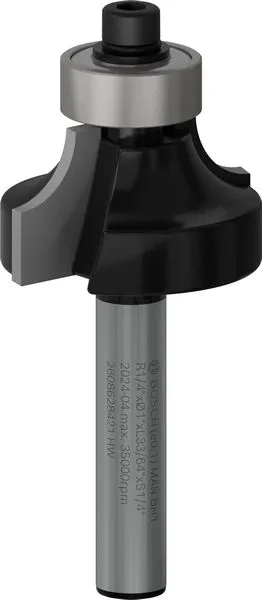 Bosch PRO glodalo za zaobljavanje, R 1/4", prihvat 1/4" 2608628421