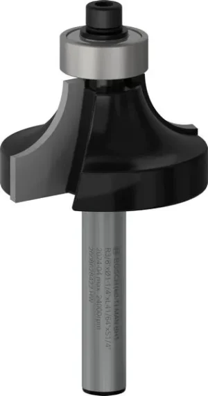 Bosch PRO glodalo za zaobljavanje, R 3/8", prihvat 1/4" 2608628422