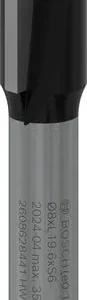 Bosch PRO ravno glodalo, dva žleba, Ø 8×L 19,6, prihvat 6 mm 2608628441