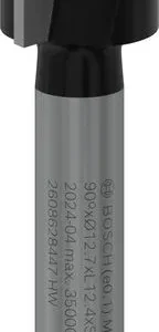 Bosch PRO glodalo za V-kanale, 90°×Ø 12,7, prihvat 6 mm 2608628447