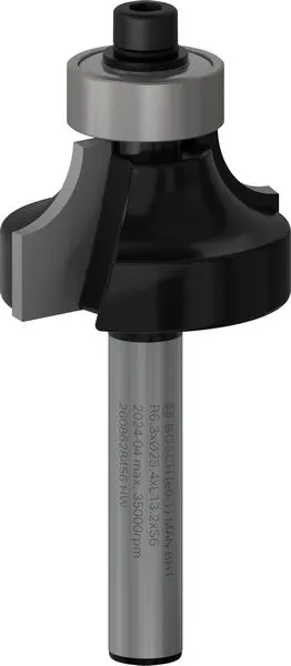 Bosch PRO glodalo za zaobljavanje, R 6,3, prihvat 6 mm 2608628456