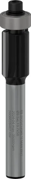 Bosch PRO glodalo za glodanje u ravni sa ležajevima na dnu, Ø 9,5×L 13,7, prihvat 6 mm 2608628462