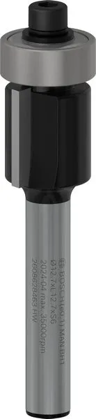 Bosch PRO glodalo za glodanje u ravni sa ležajevima na dnu, Ø 12,7×L 12,7, prihvat 6 mm 2608628463