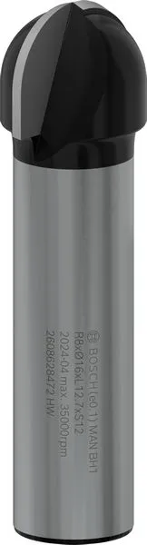 Bosch PRO glodalo za poluokrugle kanale, R 8, prihvat 12 mm 2608628472
