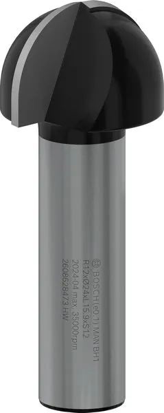 Bosch PRO glodalo za poluokrugle kanale R 12, prihvat 12 mm 2608628473