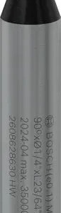 Bosch PRO glodalo za V-kanale, 90°×Ø 1/4", prihvat 1/4" 2608628630
