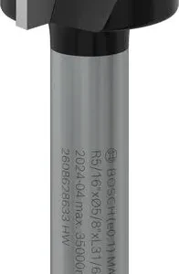 Bosch PRO glodalo za poluokrugle kanale, R 5/16″, prihvat 1/4″ 2608628633