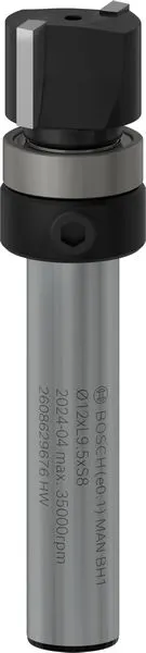Bosch PRO glodalo za glodanje u ravni sa ležajevima na vrhu, Ø 12,7×L 9,5, prihvat 8 mm 2608629676