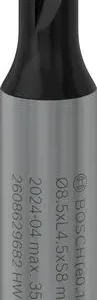 Bosch PRO glodalo za ključaonice, Ø 8,5×Ø 5,6, prihvat 8 mm 2608629682