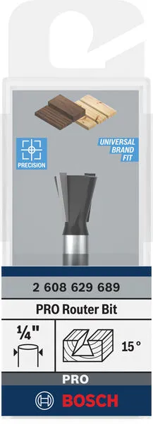 PRO glodalo za zupčaste žlebove, 15°, prihvat 1/4″ 2608629689