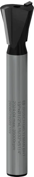 Bosch PRO glodalo za zupčaste žlebove, 15°, prihvat 1/4″ 2608629689