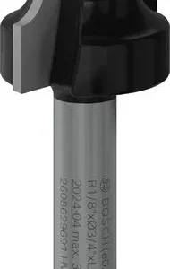 Bosch PRO glodalo za zaobljavanje, R 1/8", prihvat 1/4" 2608629691